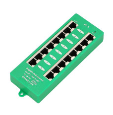 PoE Injector 8 ports Gigabit 