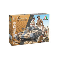 I6592 1:35 CRUSADER Mk.III with BRITISH TANK CREW