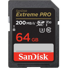 Extreme Pro SDXC 64GB 200 90 MB s V30 UHS-I U