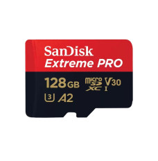 Extreme Pro microSDXC 128GB 200 90 MB s A2 V3