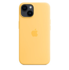 Case iPhone 14 silicone Sunglow