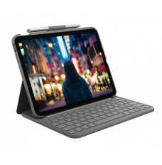 Case with keyboard Slim Folio for iPad 10th generation US grey