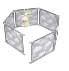 Playview Expandable Enclosure - Grey Clouds