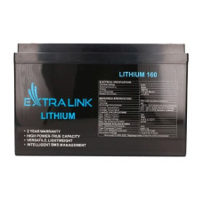 Battery LiFePO4 160AH 12.8V BMS EX.30462