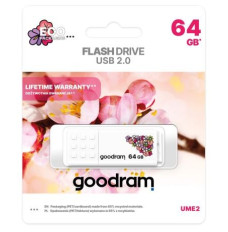 Pendrive UME2 64GB USB 2.0 Spring White