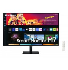 Monitor 32 inches SMART M7 VA 3840x2160 UHD 16:9 2xHDMI 3xUSB 2.0 1xUSB-C (65W) 4 ms (GTG) WiFi BT speakers flat 2Yd2d (LS32BM700UPXEN)