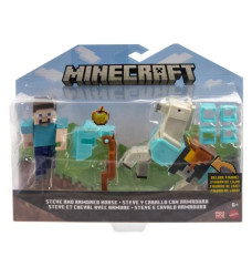 Figures Minecraft Steve and horse