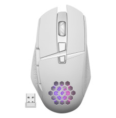 Wireless gaming mouse Glory GM-514 RGB 7P 1200 2400 3200 DPI white