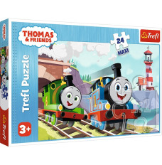 Puzzle 24 Maxi Tom and Percy on the tracks Thomas and Friends