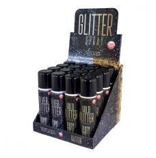 Spray glitter display 16 pieces