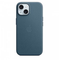Case FineWoven with MagSafe for iPhone 15 - pacific blue