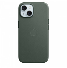 Case FineWoven with MagSafe for iPhone 15 - evergreen