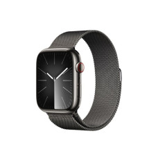 Watch Series 9 GPS + Cellular 45mm Graphite Stainless Steel Case with Graphite Milanese Loop