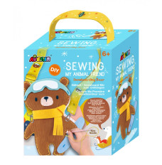 Creative set Animal friend to sew - Teddy bear