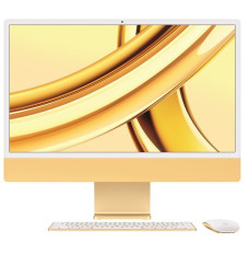 iMac 24 inches: M3 8 10, 8GB, 256GB - Yellow