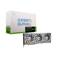 Graphics card GeForce RTX 4070 SUPER 12G GAMING X SLIM GDDRX6 white