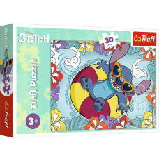 Puzzles 30 elements Lilo and Stitch on vacation