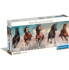 Puzzle 1000 elements Compact Panorama Horses