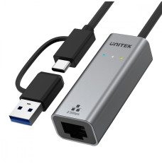Adapter USB-A C 3.1 GEN1 RJ45; 2,5 Gbps; U1313C