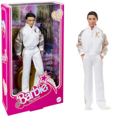 Dell Barbie The Movie Ken in White And Gold Tracksuit