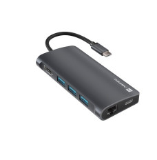 USB-C MULTIPORT ADAPTER 8 IN 1 NATEC FOWLER 2