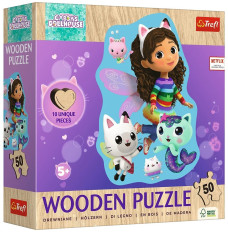 Wooden puzzle 50 pieces Happy Gabby