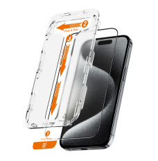 Tempered glass iPhone 15 Pro Max (2 pieces) E