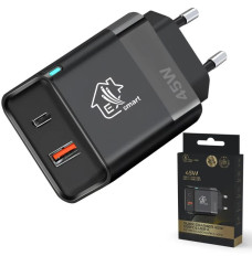 Ładowarka Smart Life Fast Charger 45W GaN USB-C, USB-A