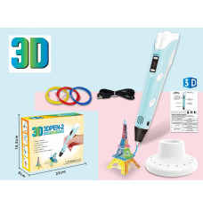 3D Pen, filament set with USB power cable