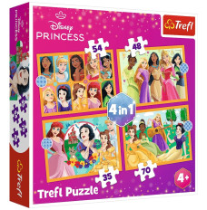 Puzzle 4in1 Disney Princess