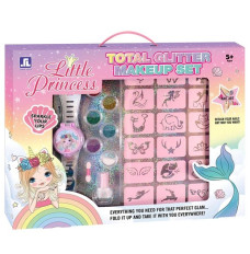 Makeup set with tattoos