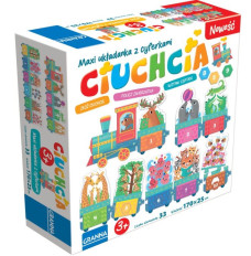 Puzzle Maxi układanka z dziurkami Ciuchcia