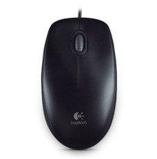 Logitech Mouse B100 Wired, Black