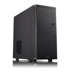 Fractal Design CORE 1100 Black, Micro ATX, Power supply included No
