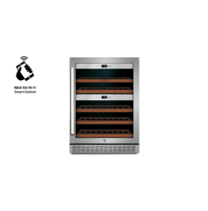 Caso Wine cooler WineChef Pro 40 Energy efficiency class G, Free standing, Bottles capacity Up to 40 bottles, Cooling type Compressor technology, Stainless steel/Black