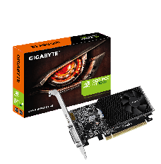 Gigabyte GV-N1030D4-2GL 1.0 NVIDIA, 2 GB, GeForce GT 1030, DDR4, PCI Express 3.0, Processor frequency 1417 MHz, DVI-D ports quantity 1, HDMI ports quantity 1, Memory clock speed 2100 MHz