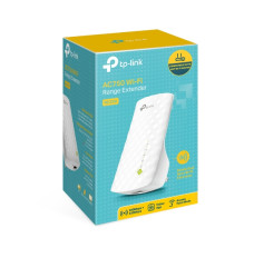 TP-LINK Extender RE200 802.11ac, 2.4GHz/5GHz, 300+433  Mbit/s, 10/100 Mbit/s, Ethernet LAN (RJ-45) ports 1, Antenna type 3xInternal