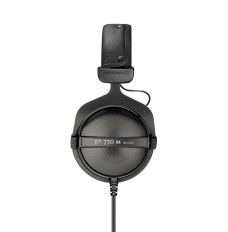 Beyerdynamic Monitoring headphones for drummers and FOH-Engineers DT 770 M 3.5 mm and adapter 6.35 mm, On-Ear, Noice canceling, Black