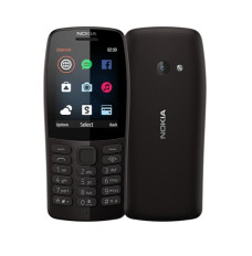 Nokia 210 Black 2.4 " TFT 240 x 320 pixels 16 MB N/A MB Dual SIM Bluetooth 3.0 USB version microUSB Main camera 0.3 MP 1020 mAh