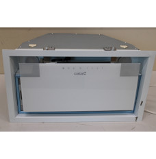 SALE OUT. CATA Hood GC DUAL A 45 XGWH/D Canopy Energy efficiency class A Width 45 cm 820 m³/h Touch control LED White glass DAMAGED PACKAGING,DAMAGED PAINT, REFURBISHED