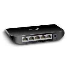 TP-LINK Switch TL-SG1005D Unmanaged, Desktop, 1 Gbps (RJ-45) ports quantity 5, Power supply type External,  Plastic case