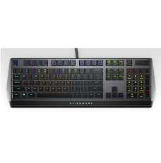 Dell AW510K Mechanical Gaming Keyboard, RGB LED light, EN, Dark Gray, Wired