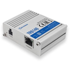 Teltonika TRB140 LTE Router: No WiFi, 4G, SIM, Enthernet port, Micro USB | LTE Router | TRB140 | No Wi-Fi | Mbit/s | 10/100/1000 Mbit/s | Ethernet LAN (RJ-45) ports 1 | Mesh Support No | MU-MiMO No | 2G/3G/4G | Antenna type 1 x SMA for LTE | 1 x Virtual n