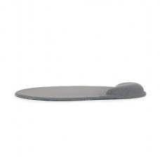 Gembird MP-GEL-GR Gel mouse pad with wrist support, grey Comfortable  Grey, Gel mouse pad