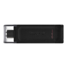 Kingston DataTraveler 70 64 GB, USB-C, Black