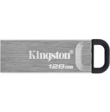 Kingston USB Flash Drive DataTraveler Kyson 128 GB, USB 3.2 Gen 1, Black/Grey