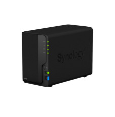 Synology Tower NAS DS218 up to 2 HDD/SSD Hot-Swap, Realtek RTD1296 Quad Core, Processor frequency 1.4 GHz, 2 GB, DDR4, RAID 0,1,Hybrid, 1x1GbE, 2xUSB 3.0, 1xUSB 2.0, Single Fan