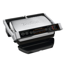 TEFAL | OptiGrill Initial | GC706D | Contact grill | 2000 W | Black/Stainless steel