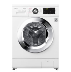 LG Washing machine F2J3WY5WE Energy efficiency class E, Front loading, Washing capacity 6.5 kg, 1200 RPM, Depth 44 cm, Width 60 cm, Display, LED, Steam function, Direct drive, White