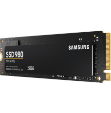 Samsung V-NAND SSD 980 250 GB, SSD form factor M.2 2280, SSD interface M.2 NVME, Write speed 1300 MB/s, Read speed 2900 MB/s